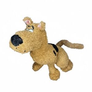 🐕Vintage 2003 Scooby-Doo Hanna-Barbera Shaggy Fur Plush Beanie 9”Y2K Toy